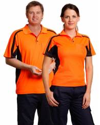 TrueDry Fashion Hi-Vis Polo S/S | Men's and Women's